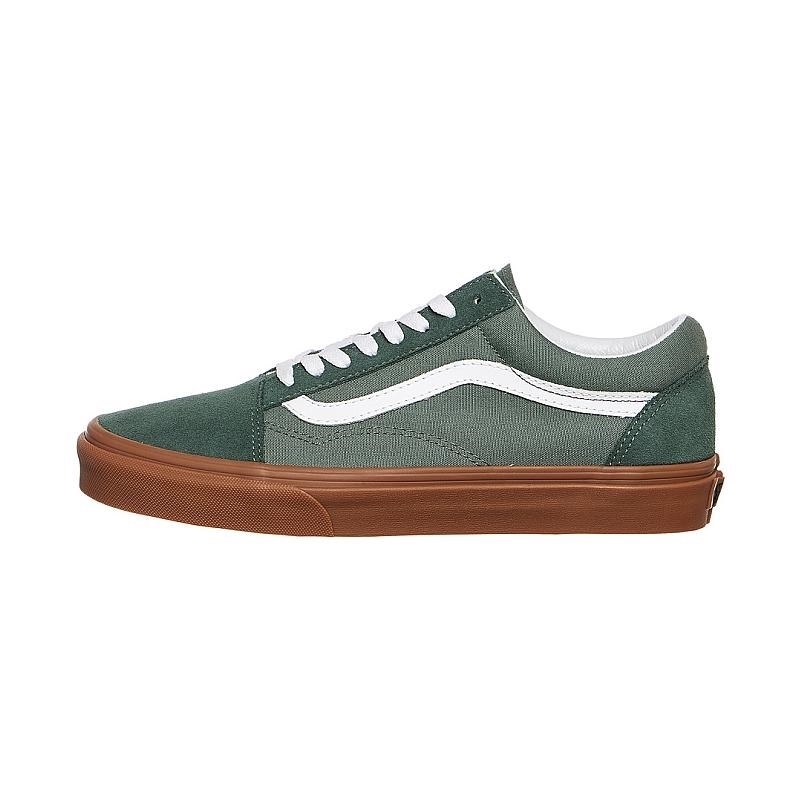 forest green old skool vans